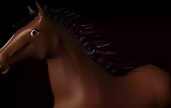 Horse Model 3D print model