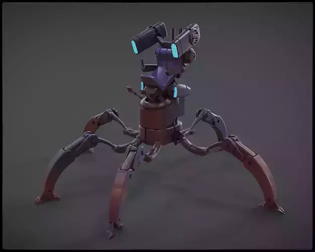 Spider One 3D model