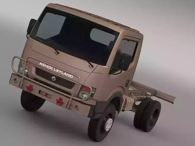 Ashok Leyland Garuda Chassi 2015 3D model