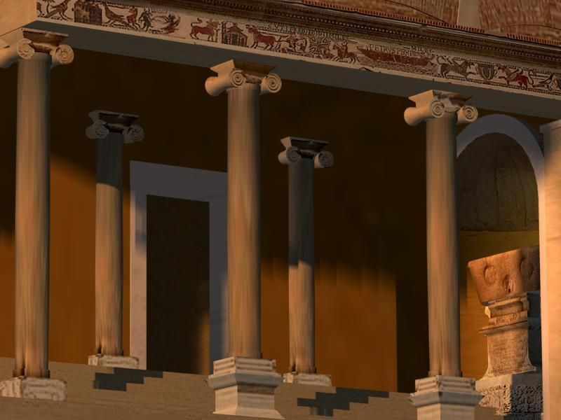 Romanic StyleCathedral 3D model_3