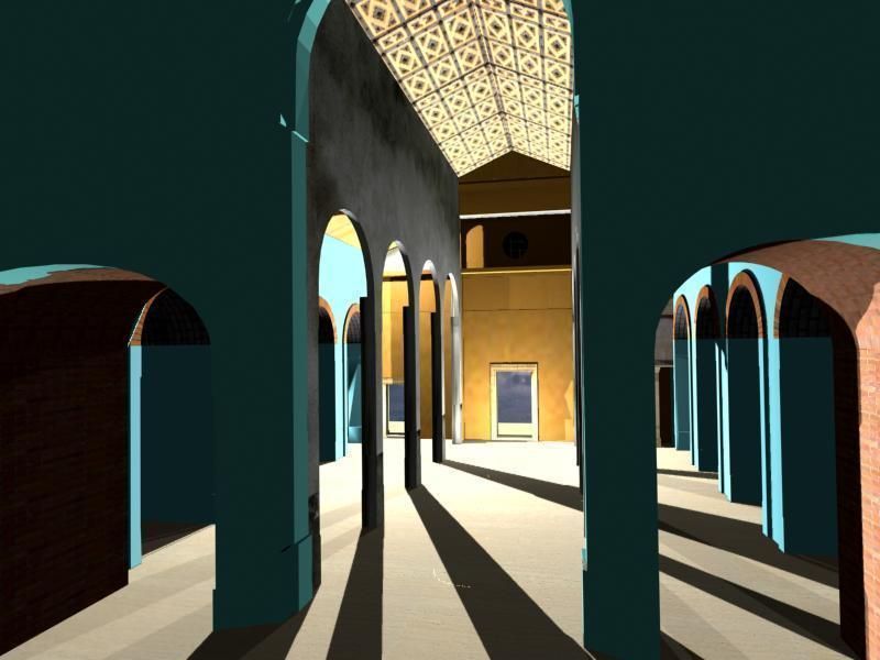 Romanic StyleCathedral 3D model_10