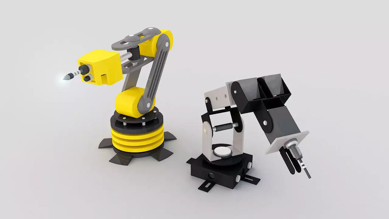 Robotic Arm 3D model_0