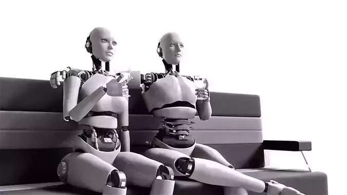 Sci-Fi Robots 3D model