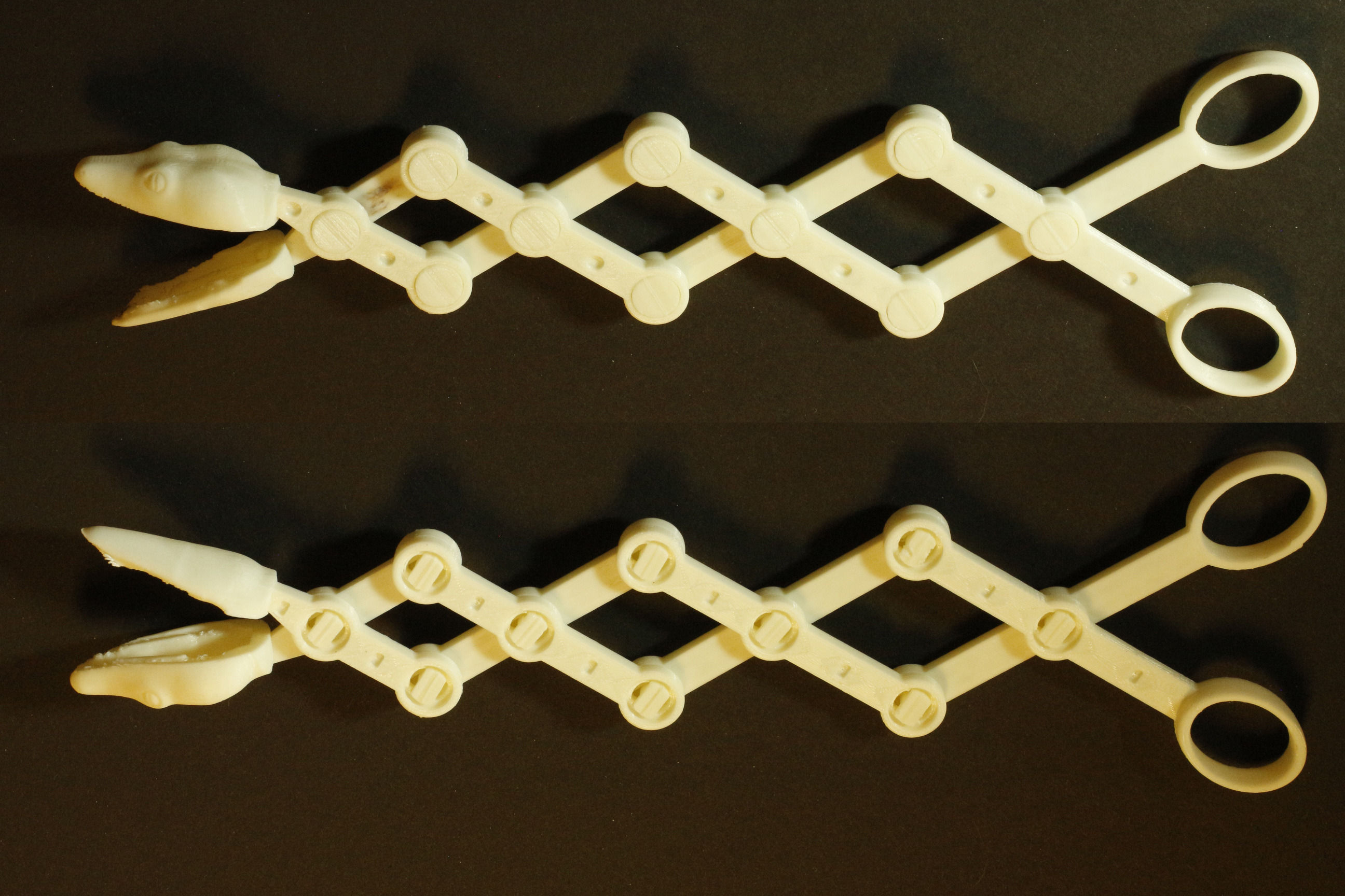 Scissor Snake Construction Set 3D print model_4