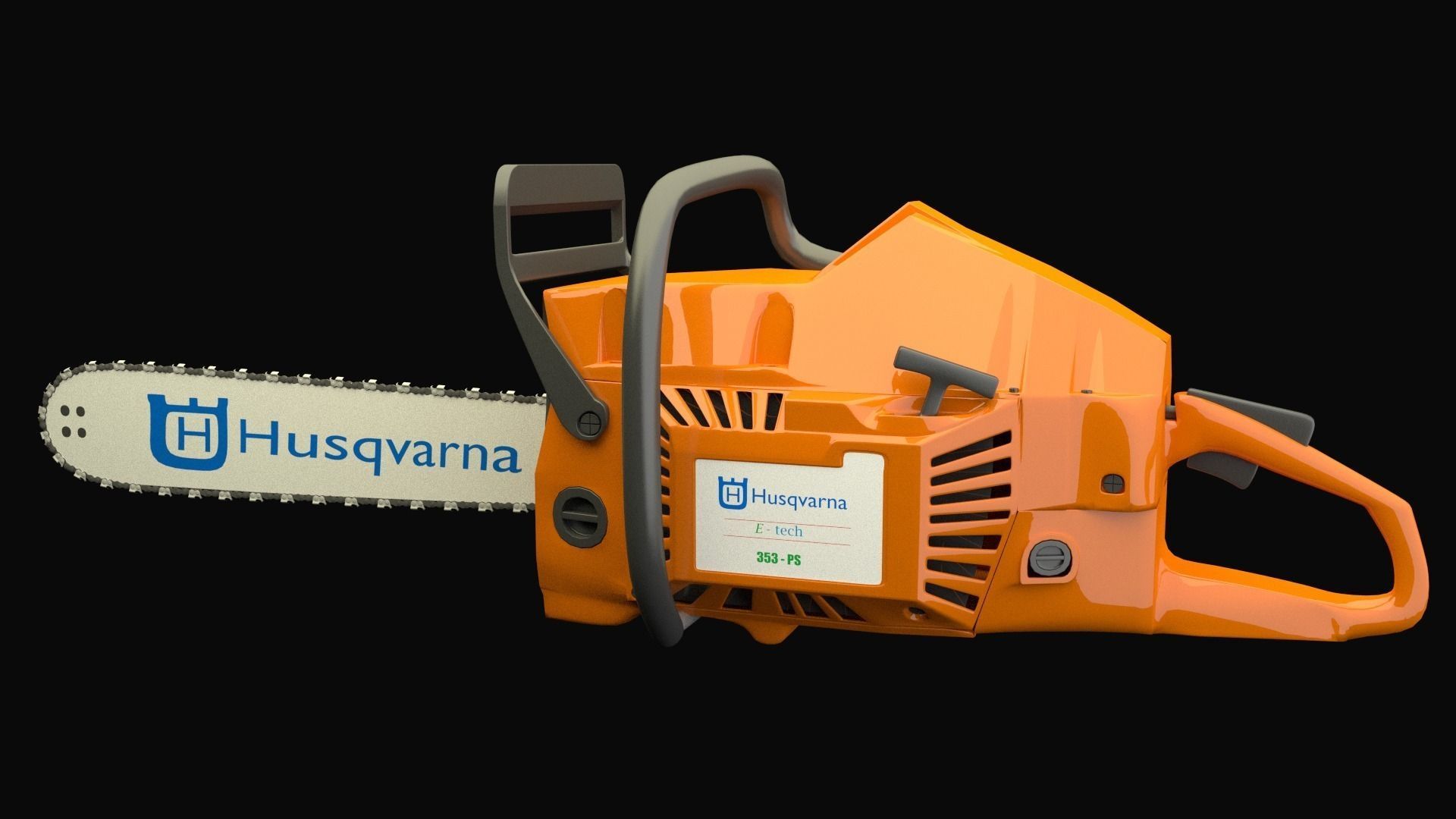 Power saw machine 3D model_1