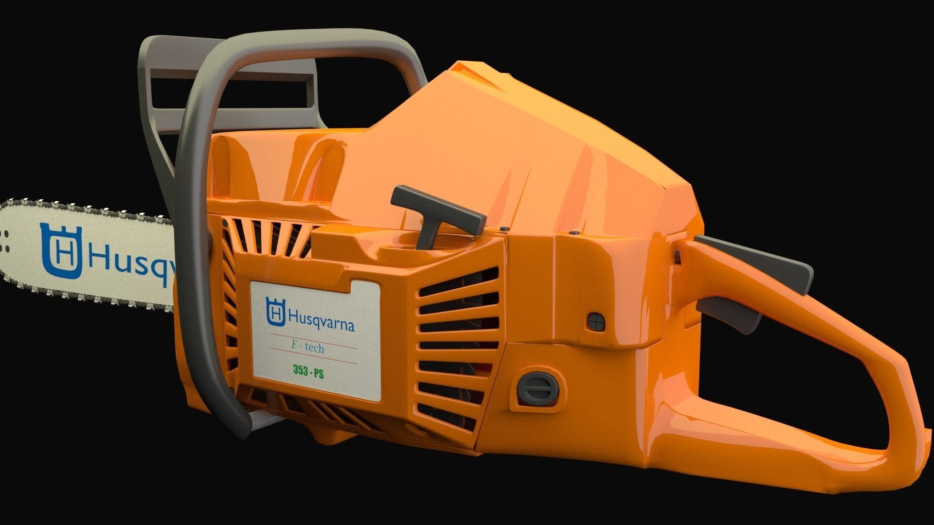 Power saw machine 3D model_6