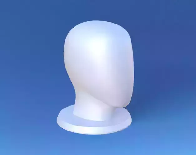 Mannequin Head 3D model