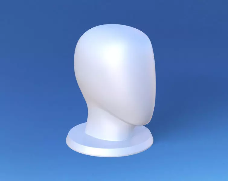 Mannequin Head 3D model_0
