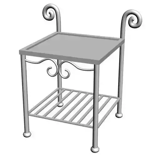 Wrought Iron Table 01