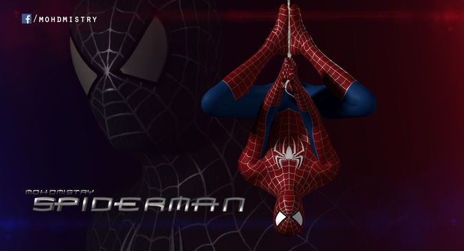 Spiderman - Rigged -