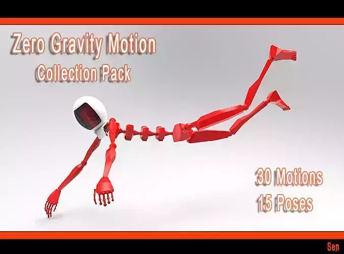 Zero Gravity Motion Pack 3D model