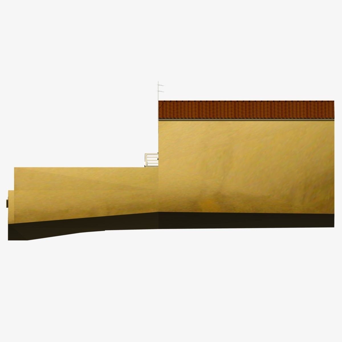 Village Home  N-E Low-poly 3D model_3