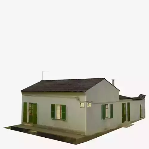 Village Home  N-W Low-poly 3D model