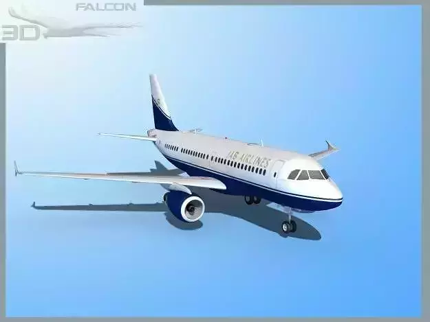 Falcon3D A319 JAB Airlines