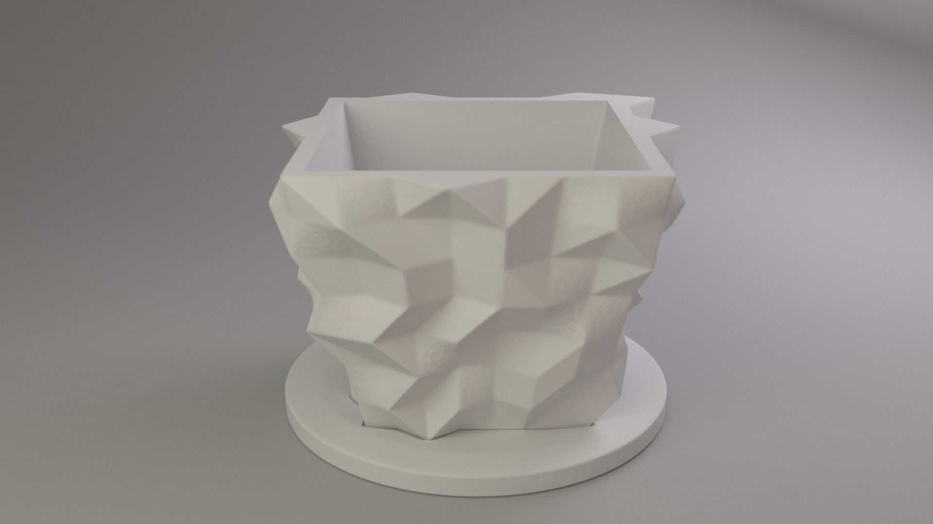 Flower pot 3D print model
