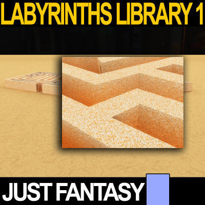Labyrinths Library Vol 1 3D model_12