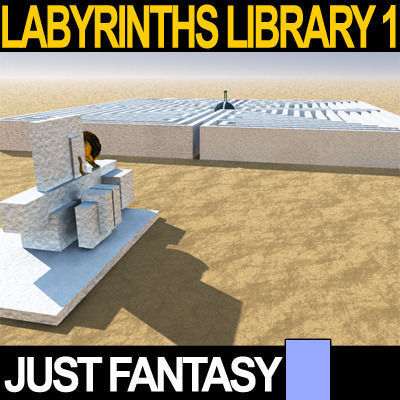 Labyrinths Library Vol 1 3D model_3