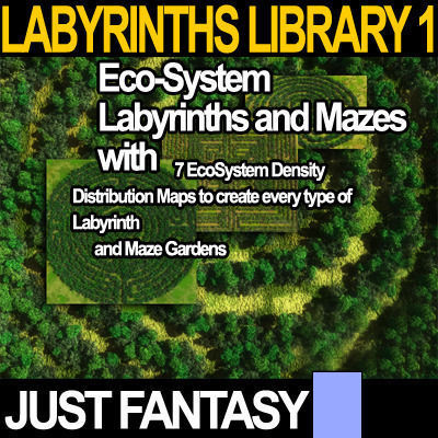 Labyrinths Library Vol 1 3D model_11