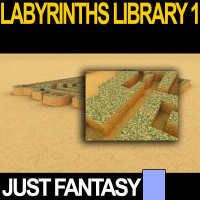 Labyrinths Library Vol 1 3D model_10