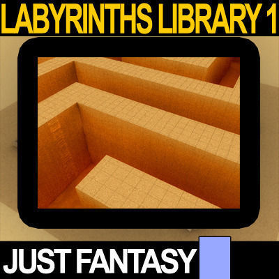 Labyrinths Library Vol 1 3D model_15