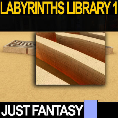Labyrinths Library Vol 1 3D model_13