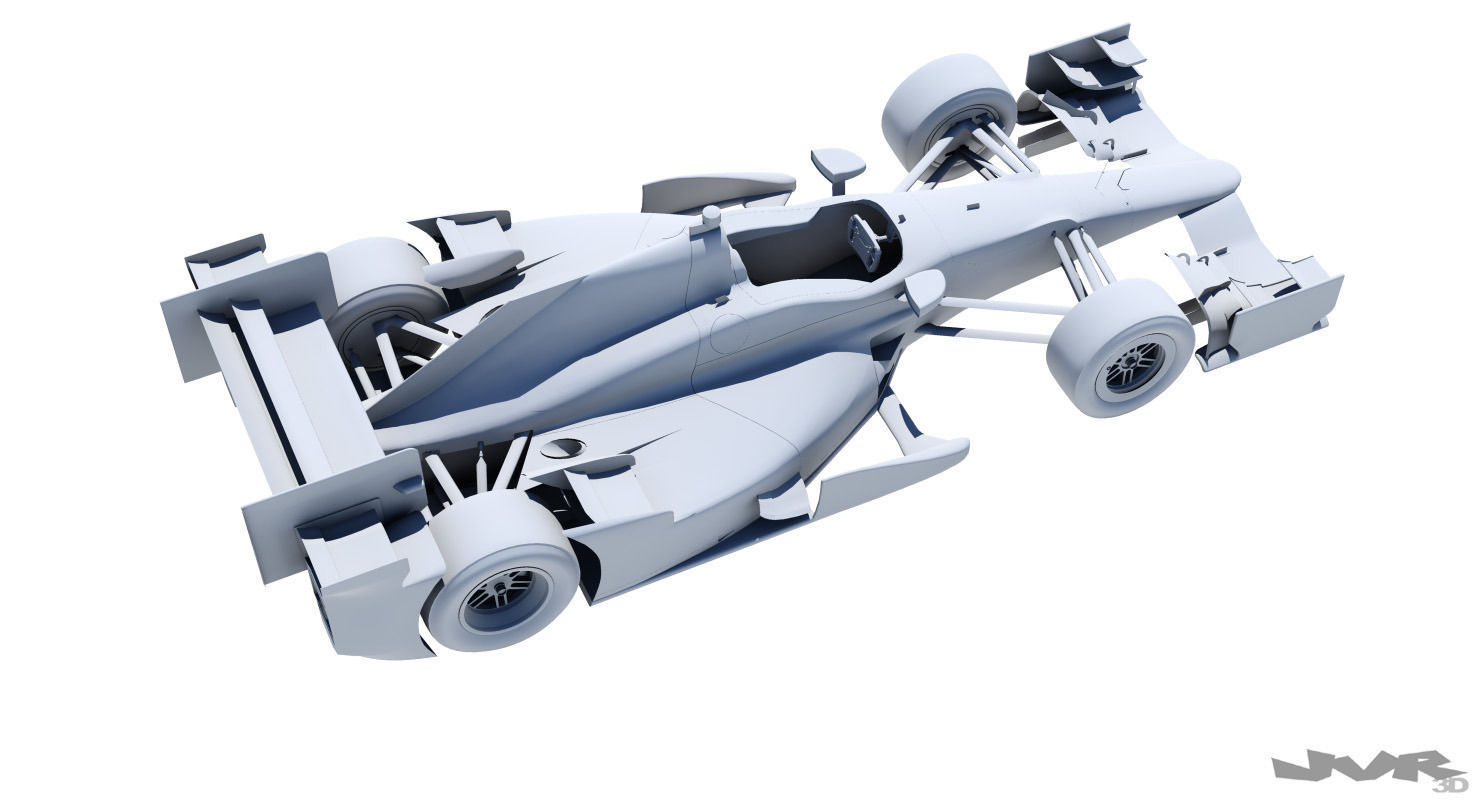 Indycar Honda road and oval aero kit 3D Model .max .obj ...