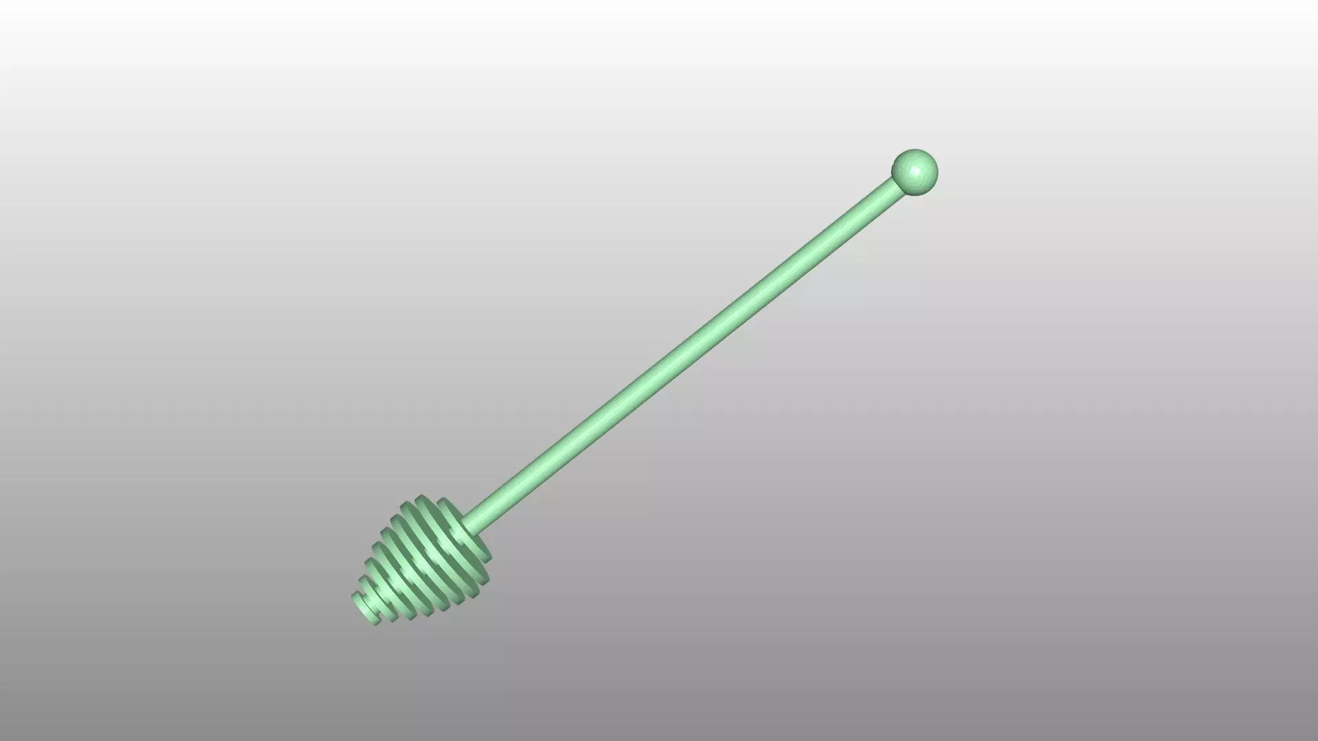 Honey stick 3D print model