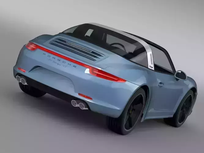 Porsche 911 Targa 4s Exclusive 2015