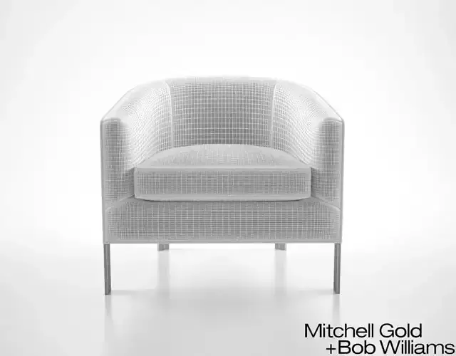 Mitchell Gold and Bob Williams Avery Chair 3D model