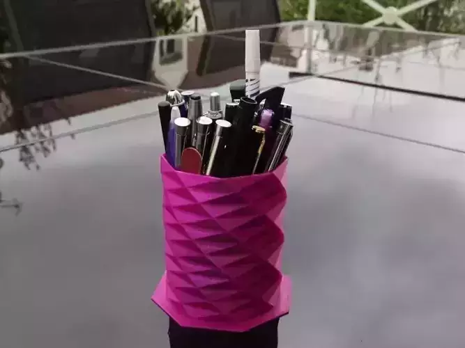 Pencil holder 3D print model