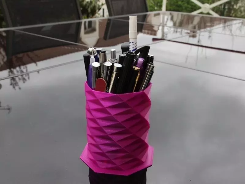 Pencil holder 3D print model_0