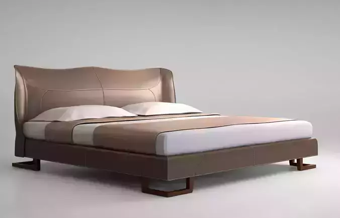 Giorgetti Corium bed 3D model