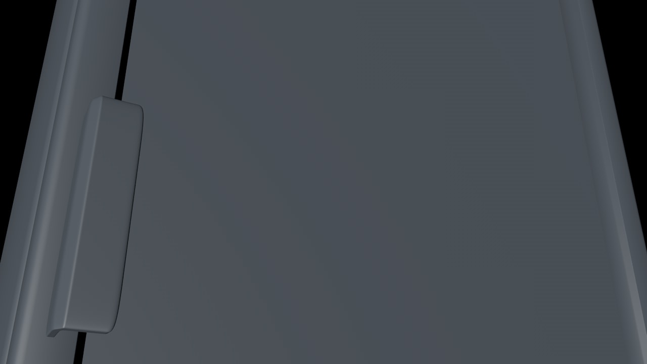 CPU Server Rack Unit 3D Model 3D model_3