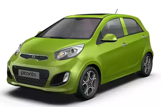 2012 Kia Picanto 3D model