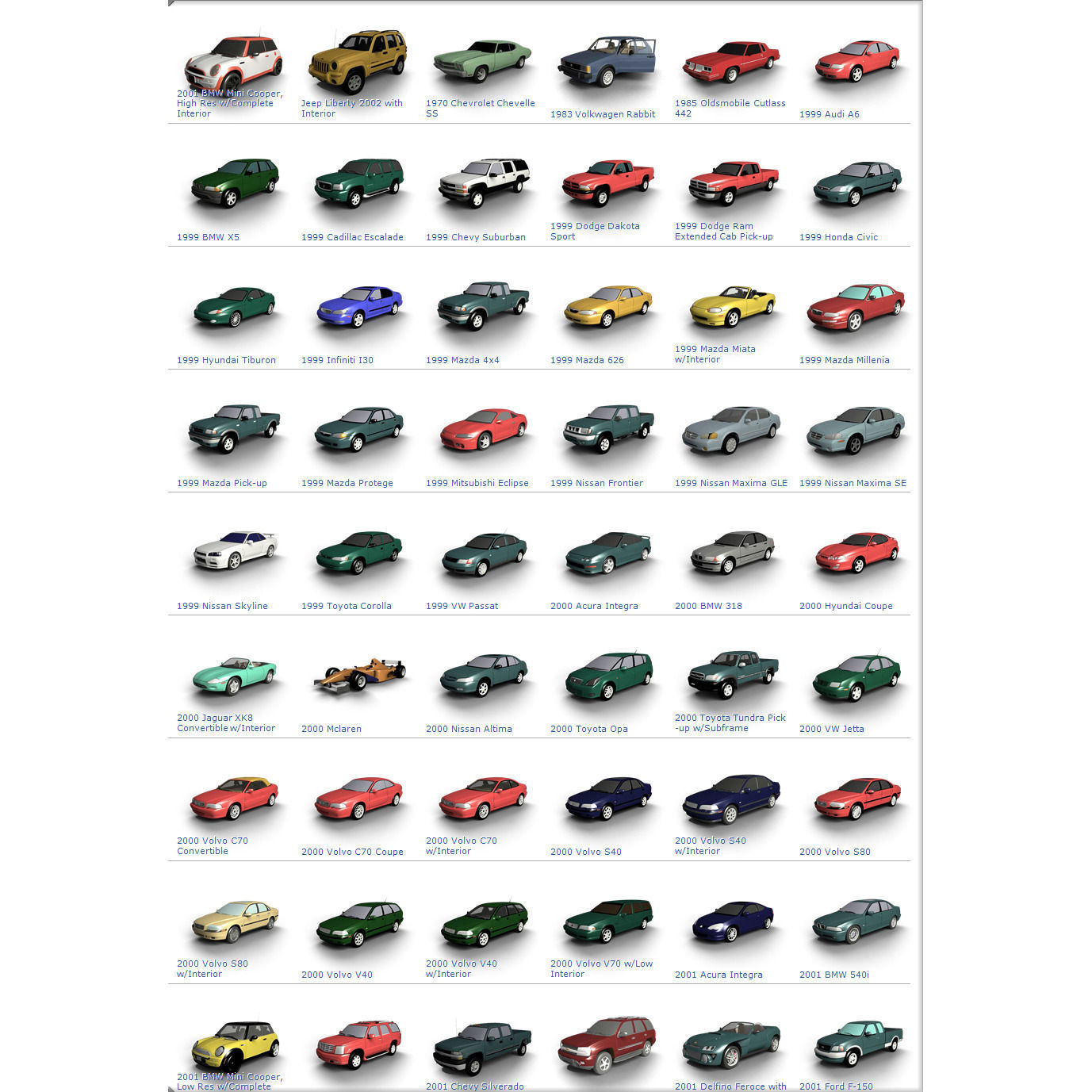 Digimation Model Bank Archive DVD Low-poly 3D model_2