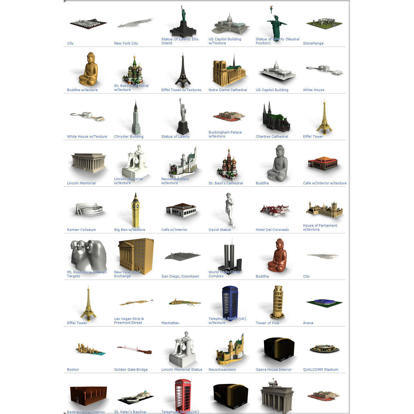 Digimation Model Bank Archive DVD Low-poly 3D model_6