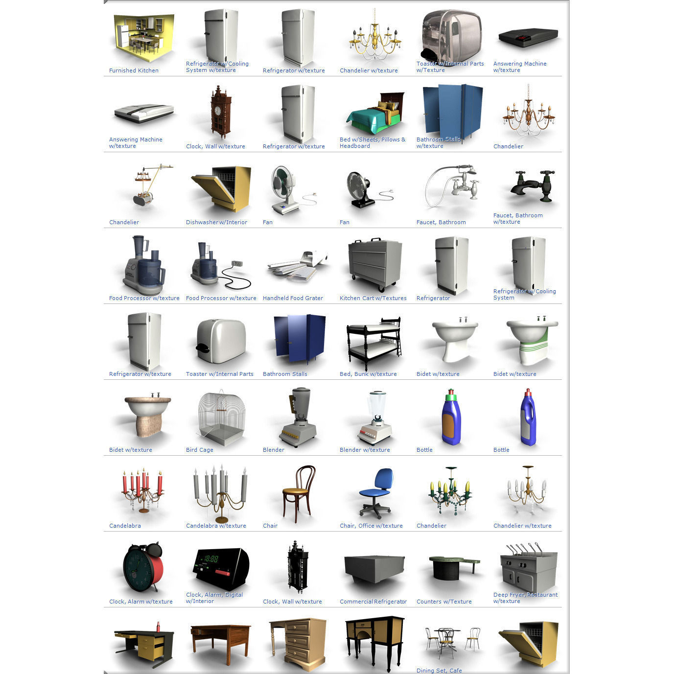 Digimation Model Bank Archive DVD Low-poly 3D model_10