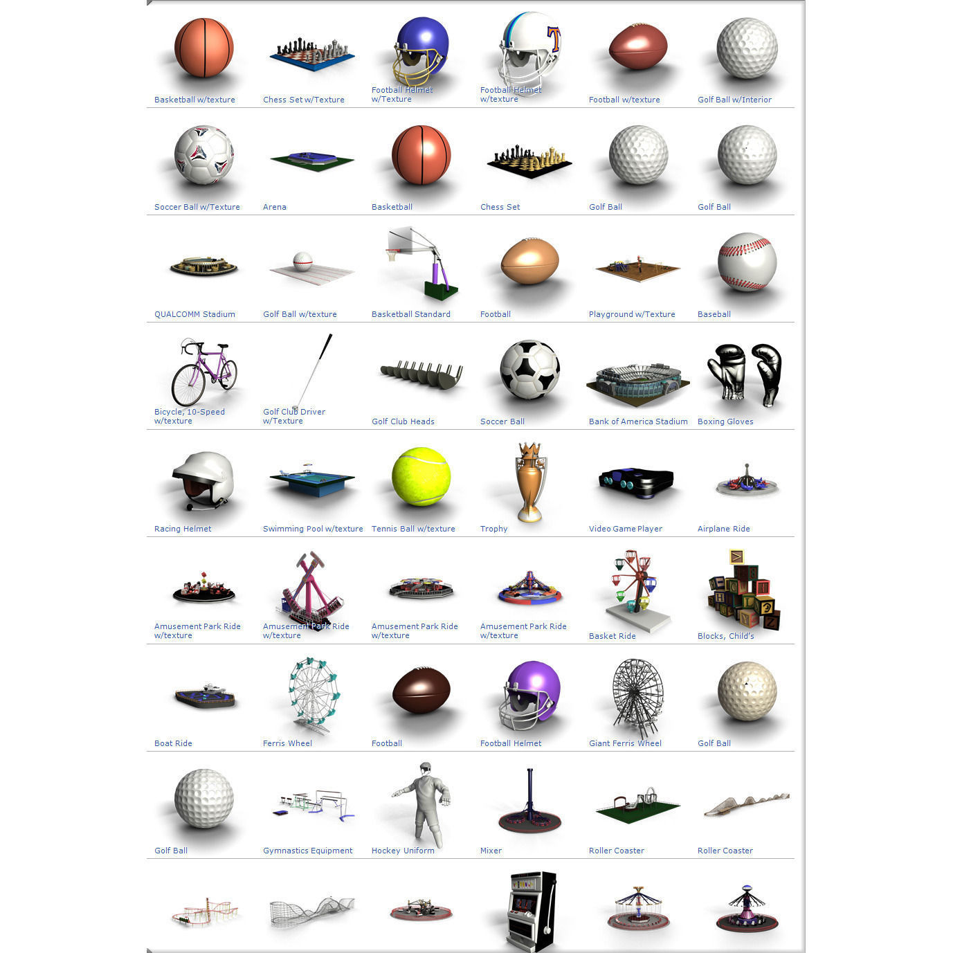 Digimation Model Bank Archive DVD Low-poly 3D model_12