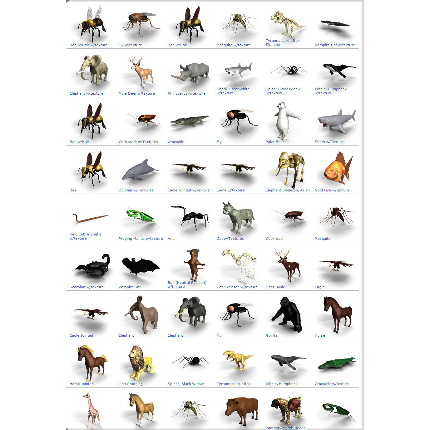 Digimation Model Bank Archive DVD Low-poly 3D model_3