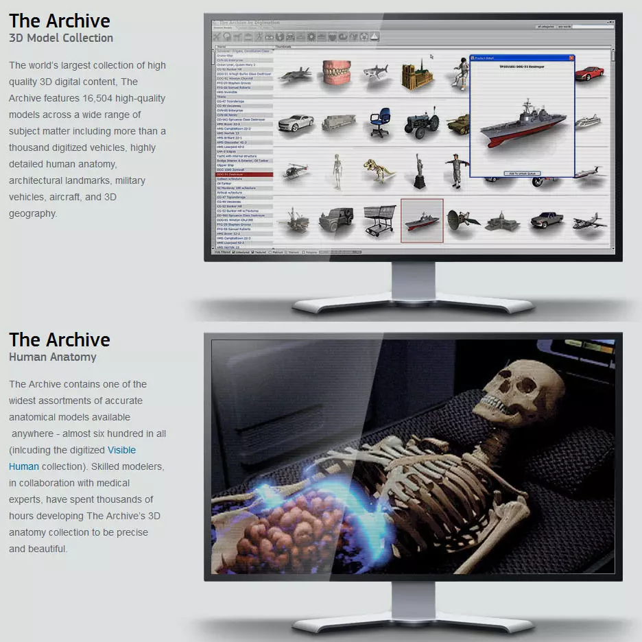 Digimation Model Bank Archive DVD Low-poly 3D model_0