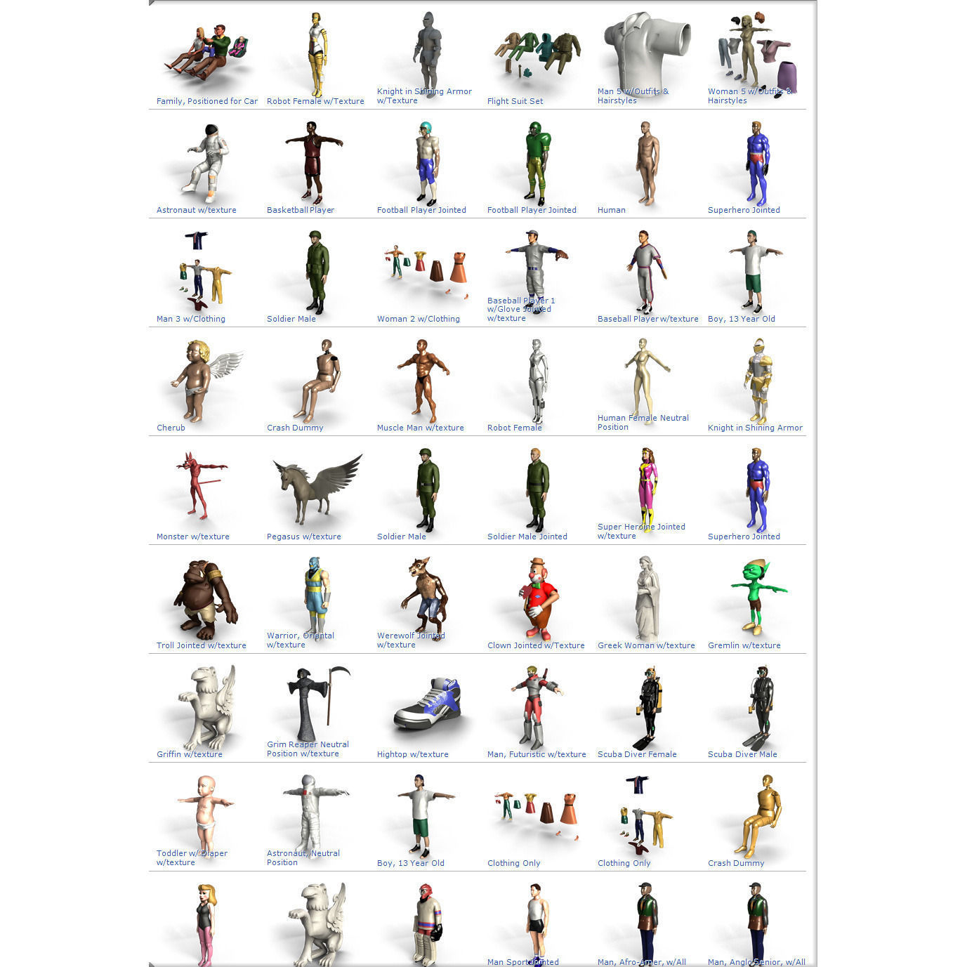 Digimation Model Bank Archive DVD Low-poly 3D model_4