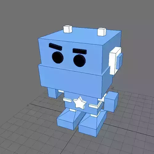 Cute 3D Robot