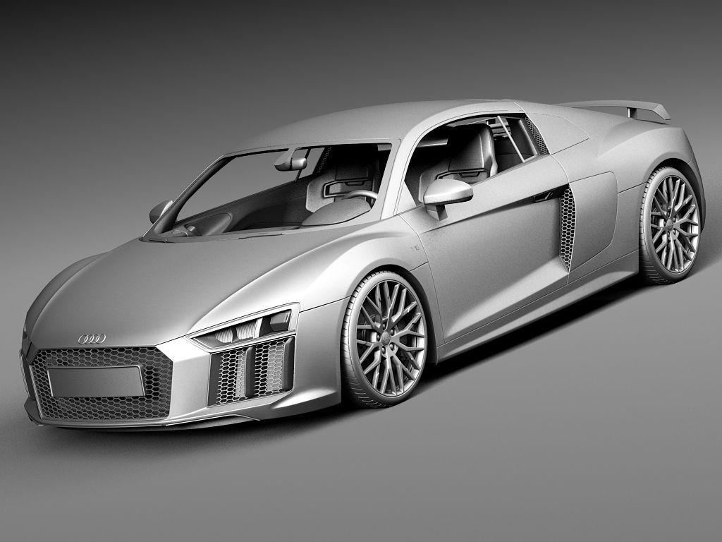 Audi r8 3d model