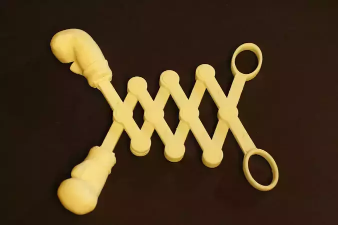 Scissor Snake Boxing Gloves 3D print model