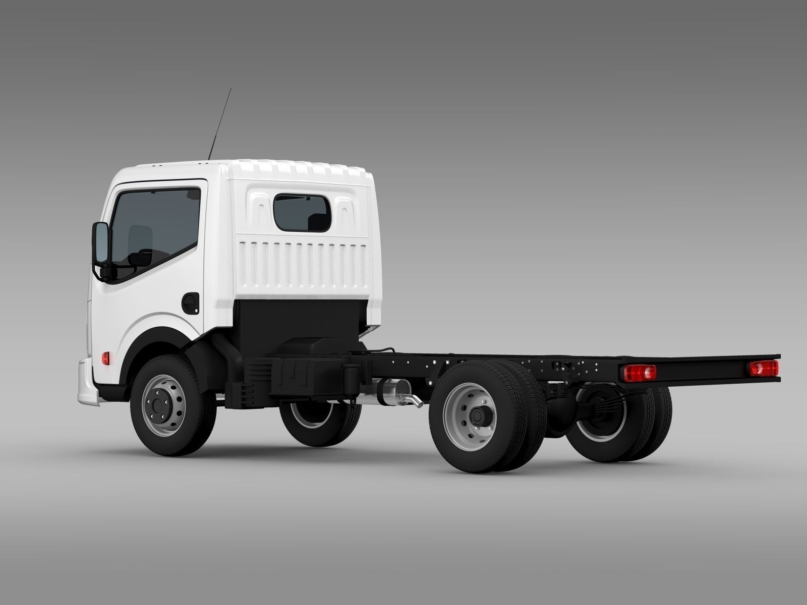 DongFeng N300 Captain Chassi 2015 3D model_1