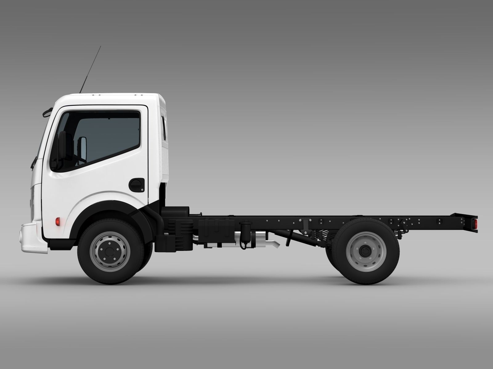 DongFeng N300 Captain Chassi 2015 3D model_6