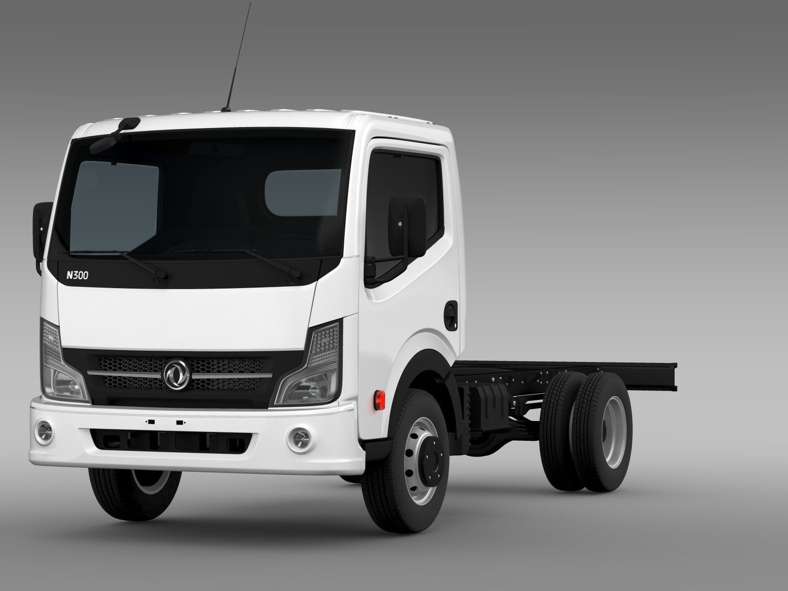 DongFeng N300 Captain Chassi 2015 3D model_5