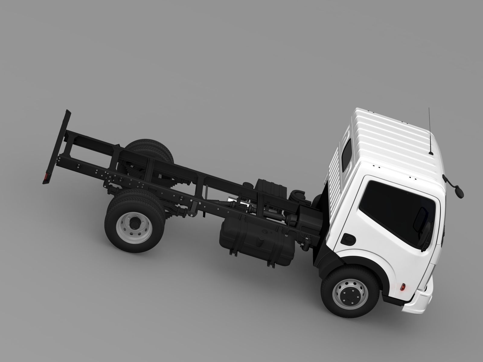 DongFeng N300 Captain Chassi 2015 3D model_9