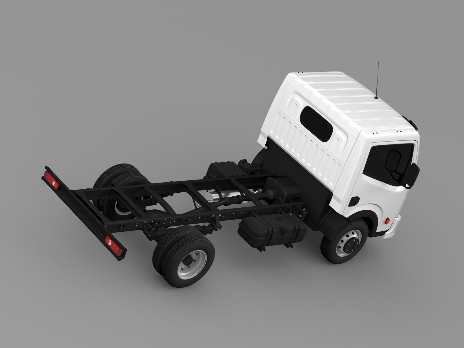 DongFeng N300 Captain Chassi 2015 3D model_8