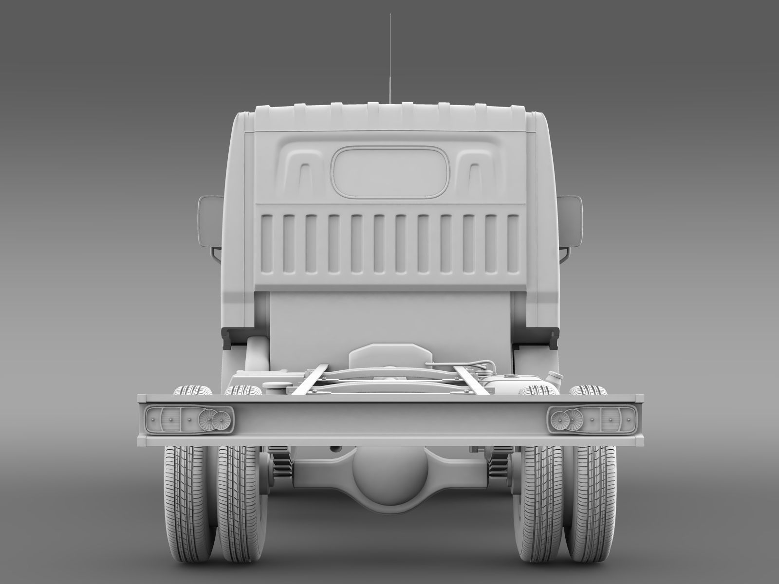 DongFeng N300 Captain Chassi 2015 3D model_12